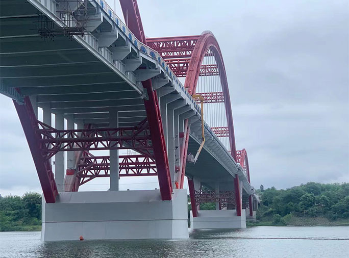 重庆市合阳嘉陵江（东渡）大桥抢险加固改造工程